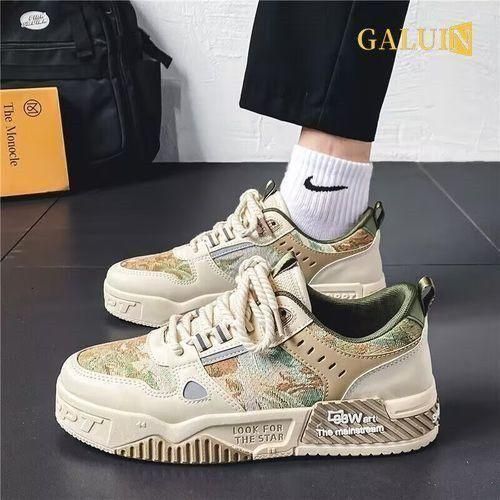 GALUIN New Young Fashion Trendy Board Shoes - Beige Item | Buy GALUIN New Young Fashion Trendy Board Shoes - Beige | SPOP Enterprise Global